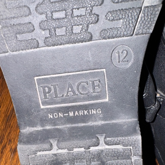 Place Kids Classic Black Dress Shoes - Picture 6 of 7